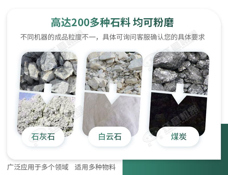 開廠如何選擇磨粉機(jī)型號？磨粉碎機(jī)有哪些型號？